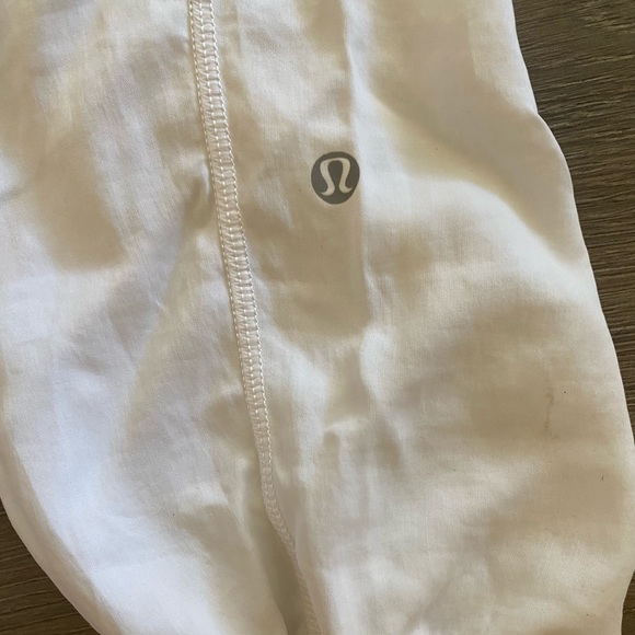 White Lululemon Joggers - Picture 5 of 5